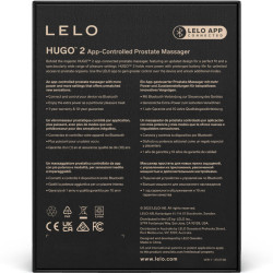 LELO - HUGO 2 BLACK PROSTATE MASSAGER