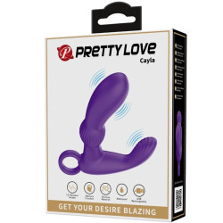 PRETTY LOVE - CAYLA ANALNY WIBRATOR MASAZER LILA