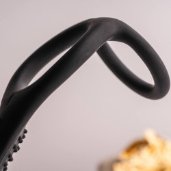 ROCKS-OFF - RO-ZEN RRO ANAL PLUG Z WIBRACYJNYM PENIS RING CZARNY
