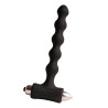 ROCKS-OFF - PETITE SENSATIONS PEARLS ANAL PLUG WIBRATOR CZARNY
