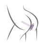 ROCKS-OFF - PETITE SENSATIONS PEARLS ANAL PLUG WIBRATOR CZARNY