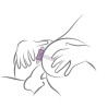 ROCKS-OFF - PETITE SENSATIONS PEARLS ANAL PLUG WIBRATOR CZARNY