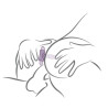 ROCKS- OFF - PETITE SENSATIONS TEAZER ANAL PLUG VIBRATOR PURPLE