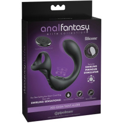 ANAL FANTASY ELITE COLLECTION - WIBRACYJNY MASAŻER ANALNY Z PILOTEM