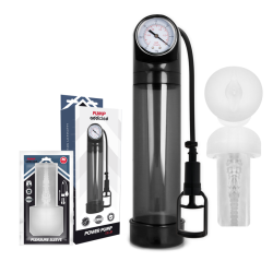 PUMP ADDICTED - RX9 CZARNY Z MASTURBATOREM