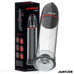JAMYJOB - XPAND AUTOMATYCZNA POMPA 3 POZIOMY STYMULUJĄCYCH FAL SZARY