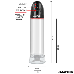 JAMYJOB - XPAND AUTOMATYCZNA POMPA 3 POZIOMY STYMULUJĄCYCH FAL SZARY