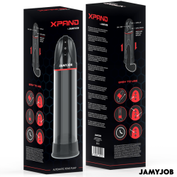 JAMYJOB - XPAND AUTOMATYCZNA POMPA 3 POZIOMY STYMULUJĄCYCH FAL SZARY