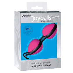JOYDIVION JOYBALLS - SEKRETNE CZARNO-ROZOWE CHINSKIE KULKI