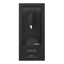 LELO - LYLA 2 INSIGNIA DESIGN EDITION CZARNE JAJKO DO MASAZU