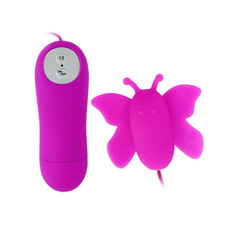 BAILE - LOVE EGGS BUTTERFLY ESTIMULADOR DE CLITÓRIS 12 VELOCIDADES LILAC CONTROLE REMOTO