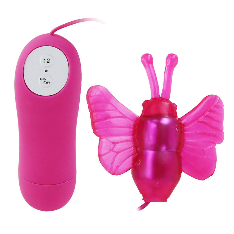 BAILE - CUTE SECRET BUTTERFLY STIMULATOR VIBRATOR 12V BAILE - CUTE SECRET BUTTERFLY STIMULATOR VIBRATOR 12V