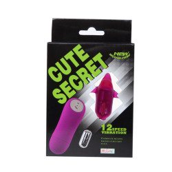 BAILE - WIBRATOR STYMULUJACY MOTYL CUTE SECRET 12V