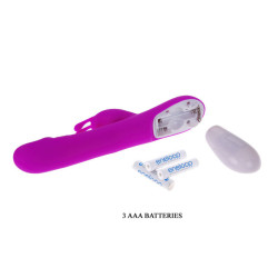 PRETTY LOVE - FLIRTACJA WIBRATOR ROBERT ZE STYMULATOREM LECHTACZKI