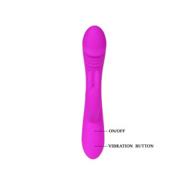 PRETTY LOVE - INTELIGENTNY WIBRATOR Z KROLIKIEM 30 TRYBOW LOWCY