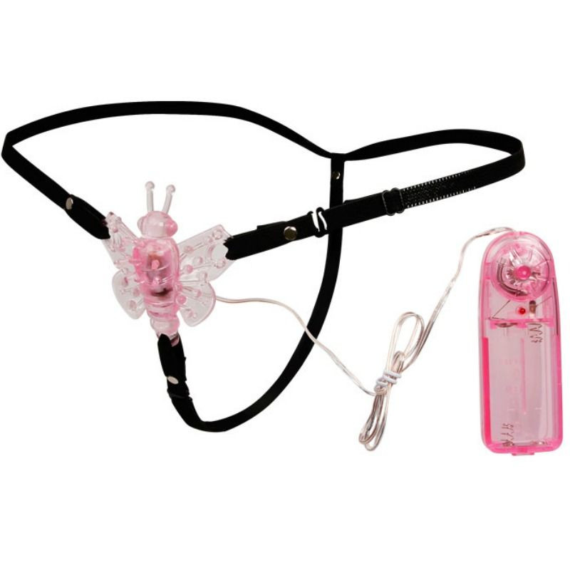 BAILE - HARNESS WITH MULTIVESPEED VIBRATING BUTTERFLY BAILE - HARNESS WITH MULTIVESPEED VIBRATING BUTTERFLY