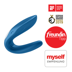 SATISFYER - ZABAWKA PARTNERA WIBRATOR WIELORYB STYMULUJACY OBYDWOCH PARTNEROW EDYCJA 2020