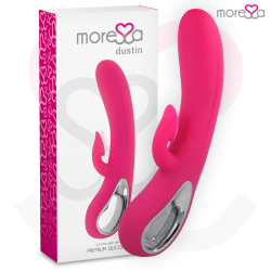 MORESSA - DUSTIN ONDE STIMOLANTI PER IL CLITORIDE E POTENTI VIBRAZIONI SILICONE PREMIUM RICARICABILE