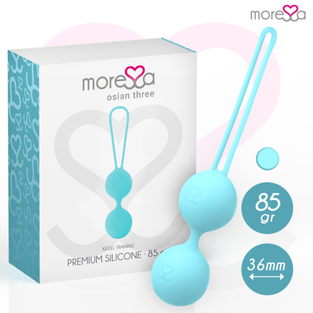 MORESSA - OSIAN TRZY PREMIUM TURKUSOWY SILIKON