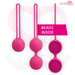 MORESSA - OSIAN SET PREMIUM SILICONA ROSA (Osian One - 51 g | Osian Two - 101 g | Osian Three 85 g)