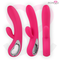 MORESSA - TROY MASAJEADOR PUNTO G Y CLITORIS PREMIUM SILICONE RECARGABLE