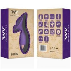 WOMANVIBE - STYMULATOR SZCZENIAT SILIKONOWY DO LADOWANIA