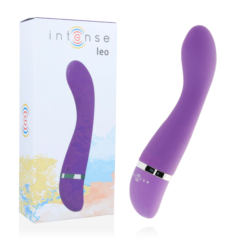 INTENSE - WIBRATOR LEO LILAK SILIKONOWY LUXE