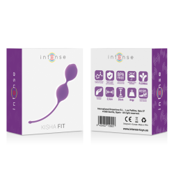 INTENSE - KISHA FIT SILIKONOWY KEGEL LILIOWY