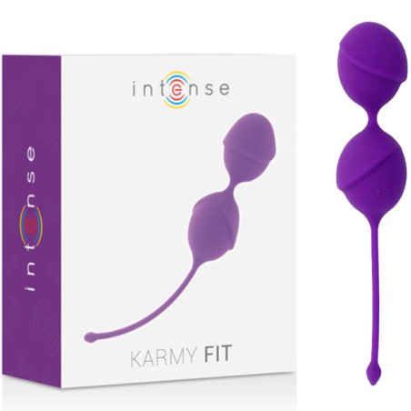 INTENSE - KARMY FIT KEGEL SILIKONOWY LILIOWY