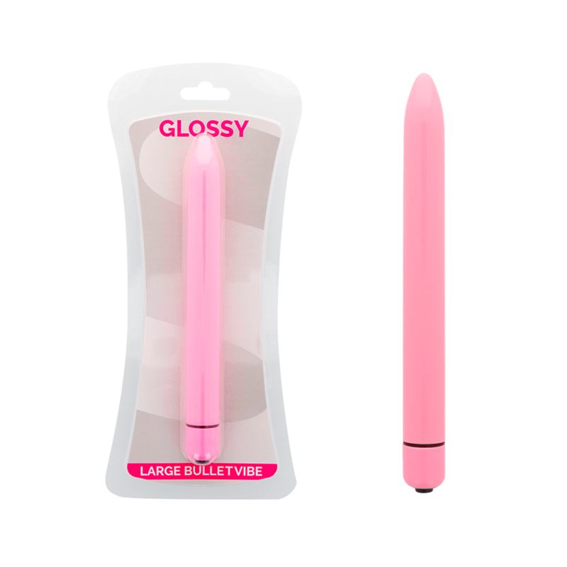 GLOSSY - SLIM VIBRATOR PINK GLOSSY - SLIM VIBRATOR PINK