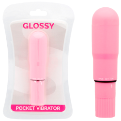 GLOSSY - WIBRATOR KIESZENIOWY ROZOWY