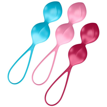 SATISFYER - ZESTAW TRENINGOWY LOVEBALLS 2