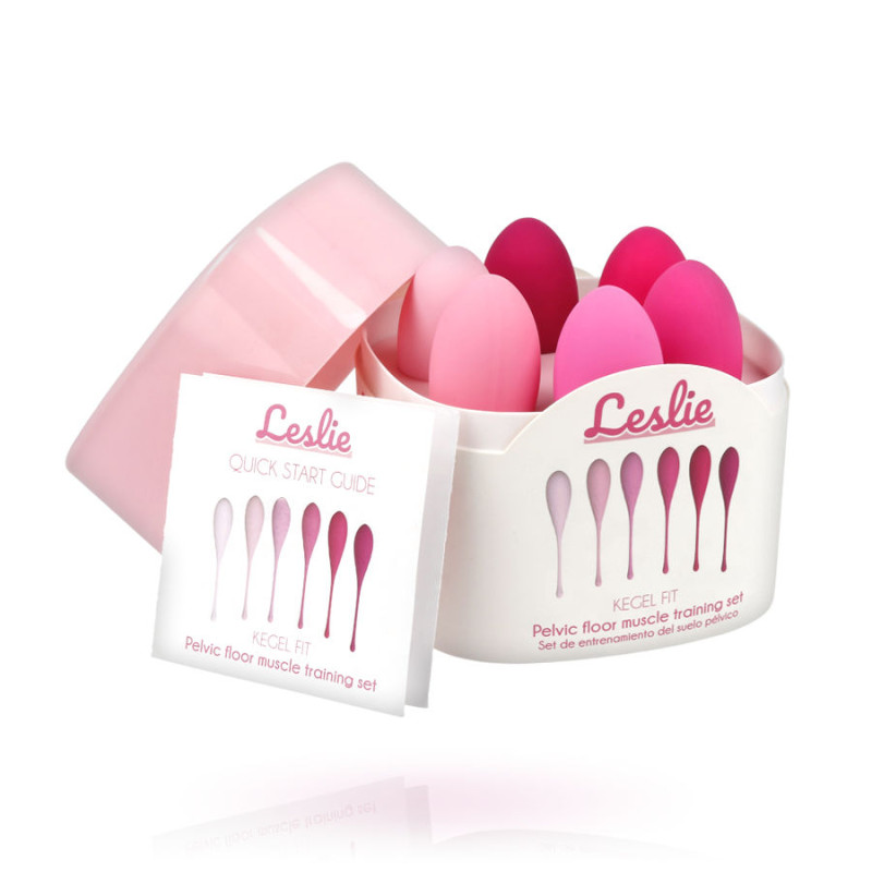 LESLIE - ZESTAW DO TRENINGU MIESNI MIESNI KEGEL FIT 6 OBciAZnikOw