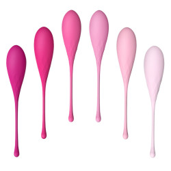 LESLIE - ZESTAW DO TRENINGU MIESNI MIESNI KEGEL FIT 6 OBciAZnikOw