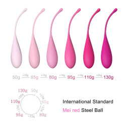 LESLIE - ZESTAW DO TRENINGU MIESNI MIESNI KEGEL FIT 6 OBciAZnikOw