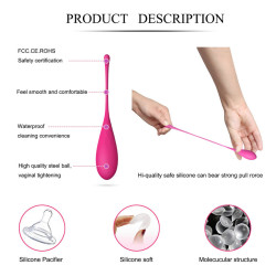 LESLIE - ZESTAW DO TRENINGU MIESNI MIESNI KEGEL FIT 6 OBciAZnikOw