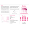 LESLIE - SET PER ALLENAMENTO MUSCOLI PELVICI  KEGEL FIT 6 PEZZI