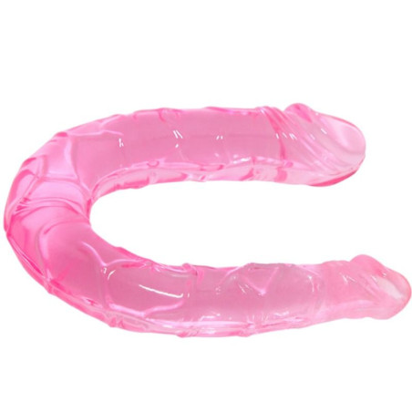 BAILE - PODWOJNY DONG PODWOJNY ROZOWY DILDO
