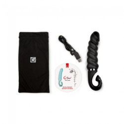 G-VIBE - G-JACK 2 - CZARNY DILDO WIBRUJACY