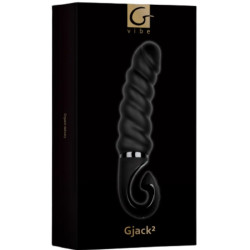 G-VIBE - G-JACK 2 - CZARNY DILDO WIBRUJACY