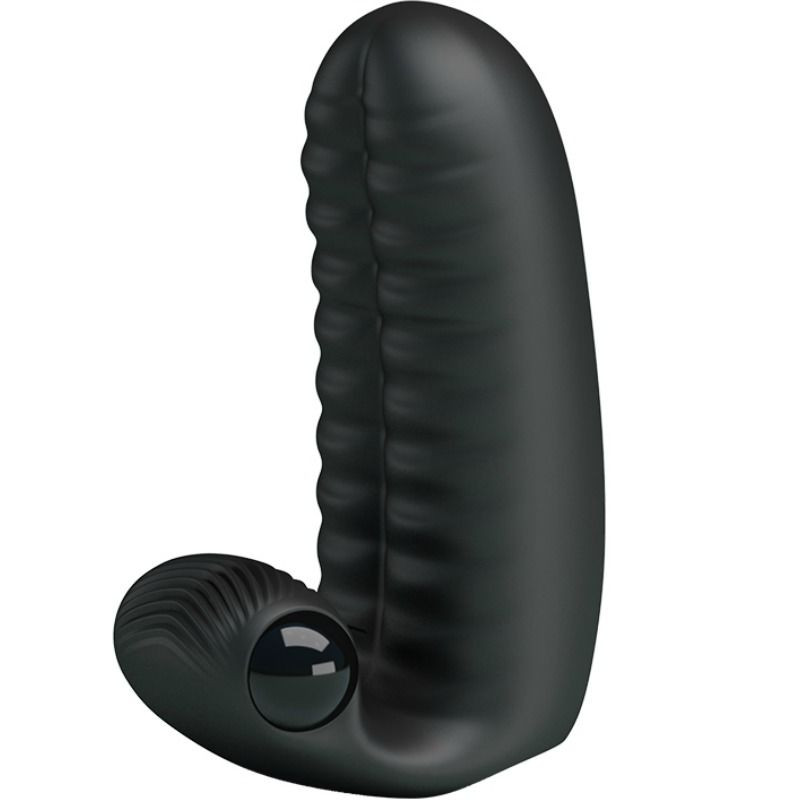 PRETTY LOVE - ABBOTT DITALE STIMOLATORE NERO PRETTY LOVE - ABBOTT DITALE STIMOLATORE NERO