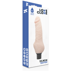 LOVECLONE - SAMOSMAROWANIE DAVEN REALISTYCZNE 23.8 CM -O- 3.8 CM