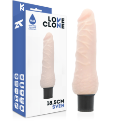 LOVECLONE - WIBRATOR SAMOSMAROWACY SVEN 18.5 CM -O- 3.3 CM