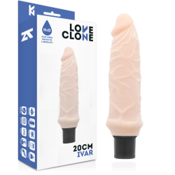 LOVECLONE - WIBRATOR SAMOSMAROWACY IVAR 20 CM -O- 3.7 CM