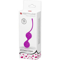 PRETTY LOVE - ORGAZMICZNE KULKI KEGEL ZACISNIETE I LILIOWE
