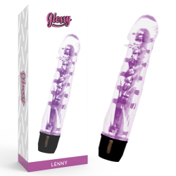 GLOSSY - WIBRATOR LENNY FIOLETOWY