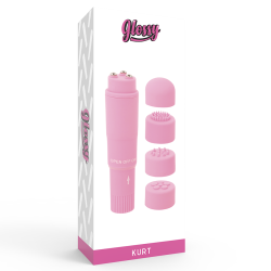 GLOSSY - KURT POCKET MASAZER ROZOWY