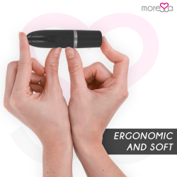 MORESSA - IVY MASAJEADOR SIMULADOR LABIAL DE VIAJE NEGRO