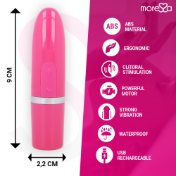 MORESSA - WIBRATOR STYMULATOR PODROZY Ivy ROZOWY