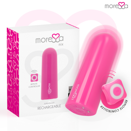 MORESSA - PILOT WIBRATOROWY NIX ROZOWY